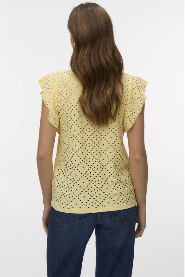 Vero Moda regular fit T-shirt met ronde hals model 'TASSA' - Foto 3
