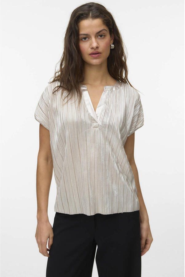 VERO MODA top brons zilver
