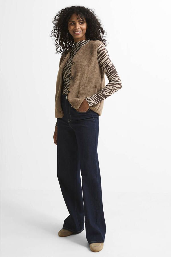 VERO MODA top bruin - Foto 1