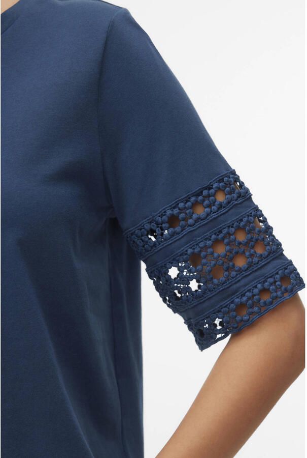 Vero Moda regular fit t-shirt van puur katoen model 'IVACY' - Foto 2