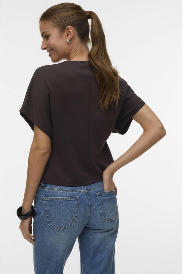 VERO MODA top donkerbruin - Foto 2