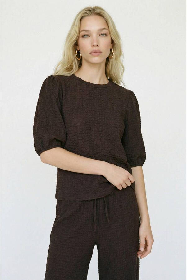 Vero moda Vmnorah 2 4 Puff Sleeve Top Dames