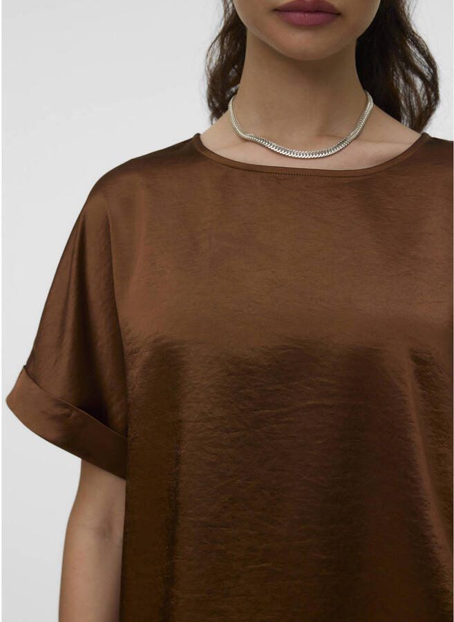 VERO MODA top donkerbruin - Foto 2
