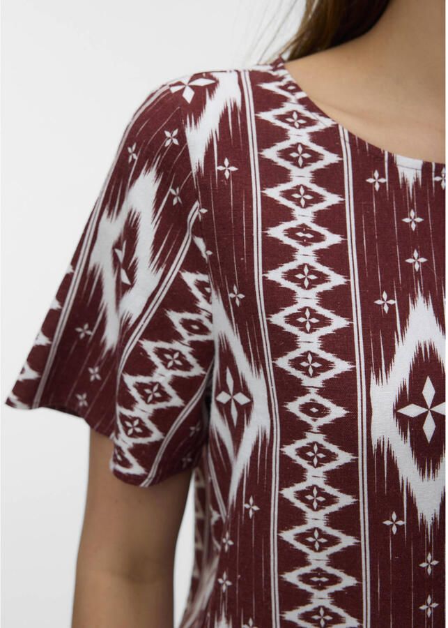 VERO MODA top donkerrood - Foto 2