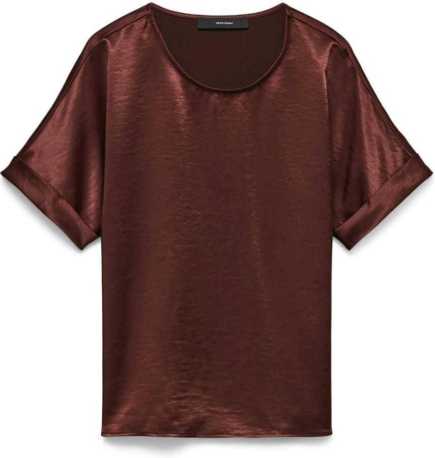 VERO MODA top donkerrood