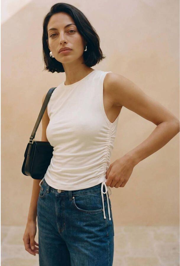 VERO MODA top ecru