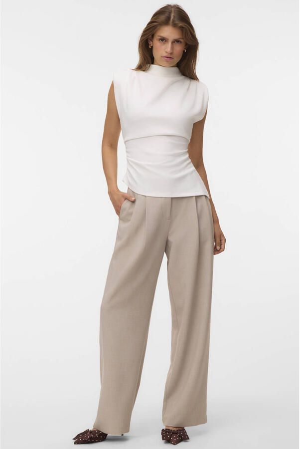 VERO MODA top ecru