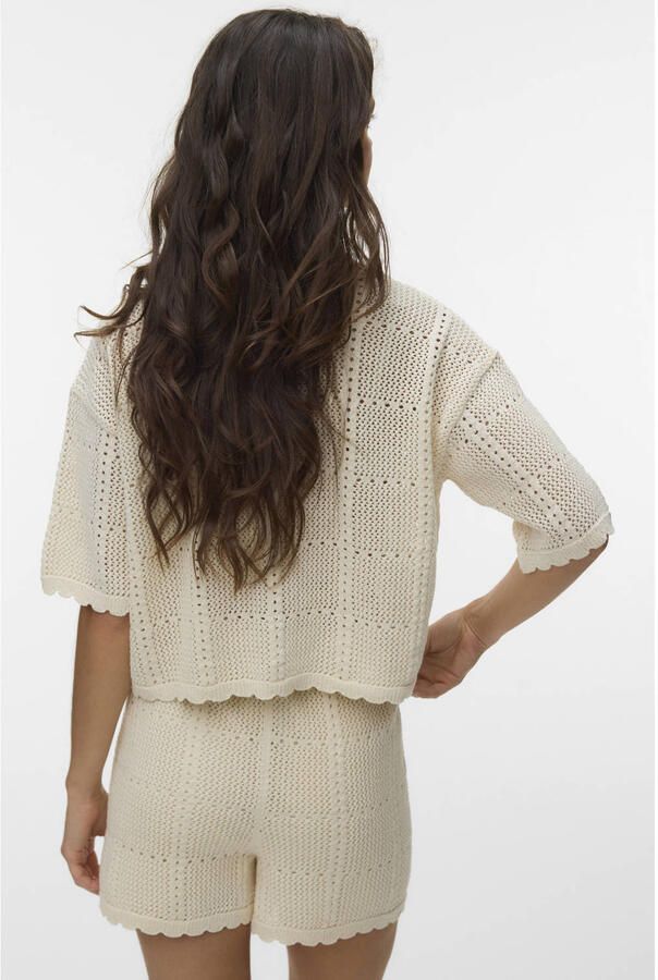 VERO MODA top gebreid beige - Foto 2