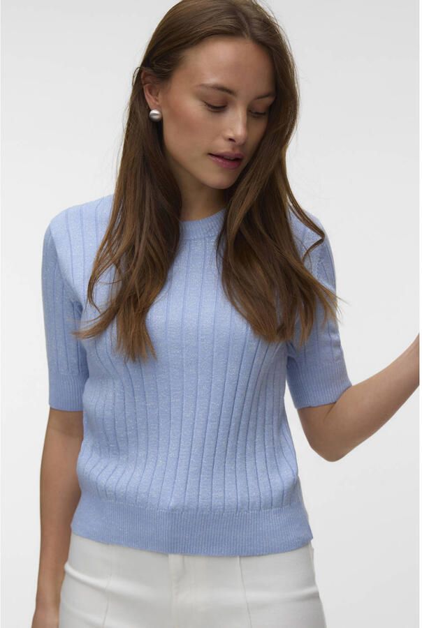 Vero moda Vmblow Ss O-neck Top Ga Dames