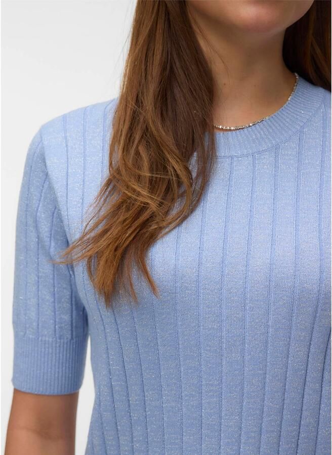 Vero moda Vmblow Ss O-neck Top Ga Dames - Foto 2