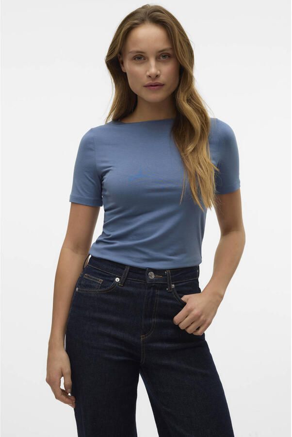 Vero Moda Shirt met korte mouwen VMPANDA MODAL S S TOP NOOS