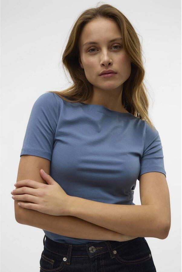 Vero Moda Shirt met korte mouwen VMPANDA MODAL S S TOP NOOS - Foto 3