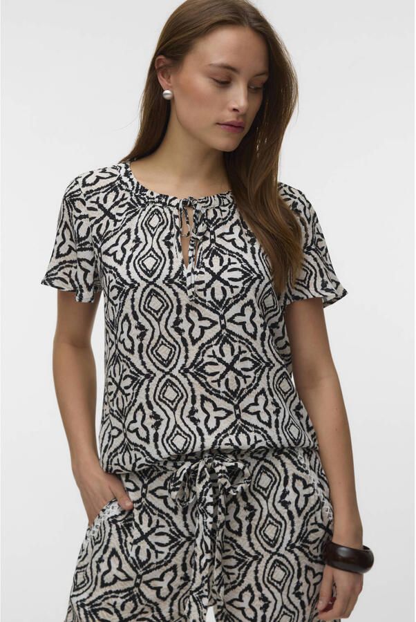 Vero moda Vmmenny String Ss Top Wvn Ga Dames