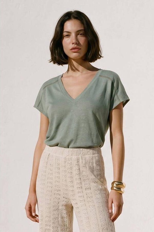 VERO MODA top kaki