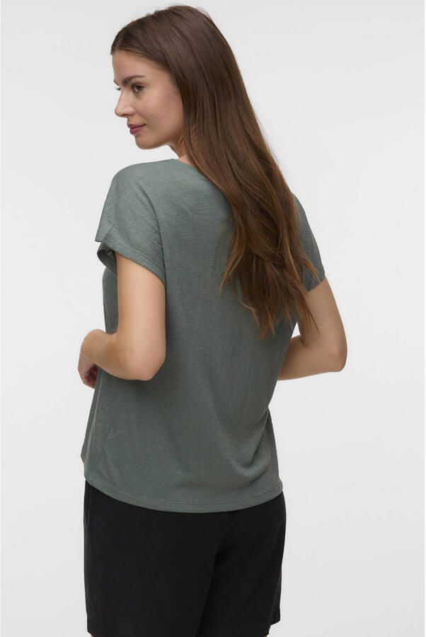 VERO MODA top kaki - Foto 3