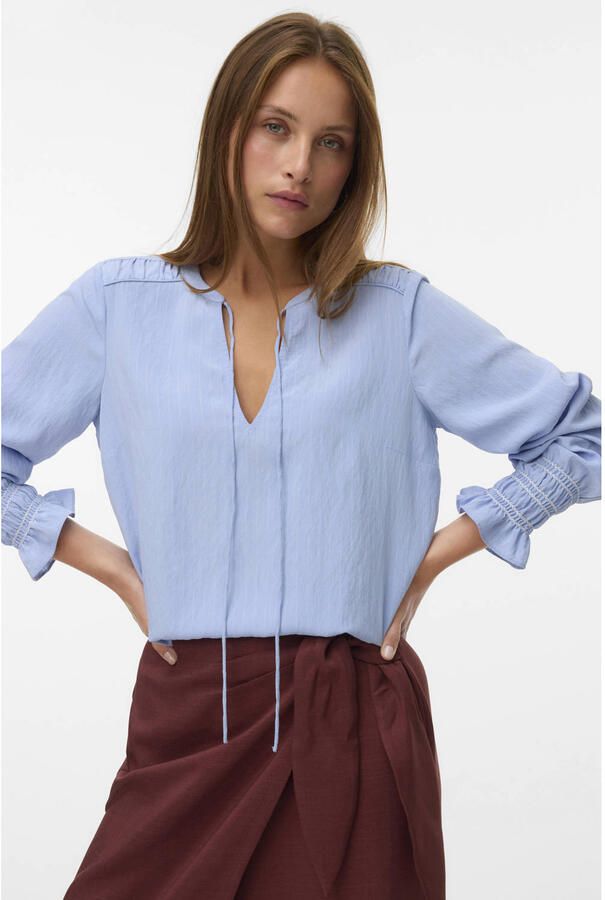 VERO MODA top lichtblauw
