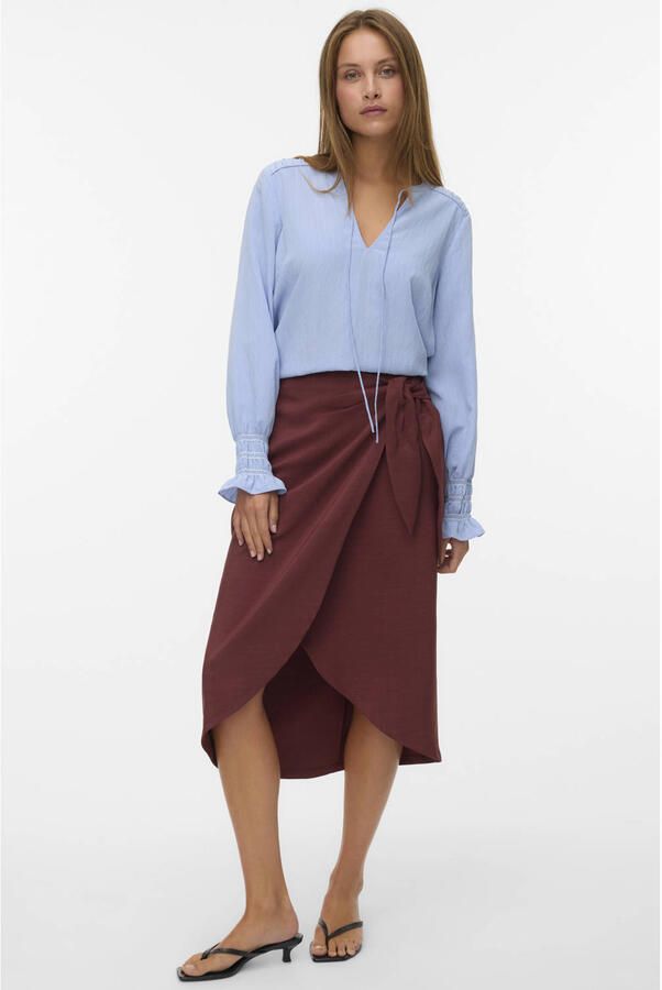 VERO MODA top lichtblauw - Foto 3