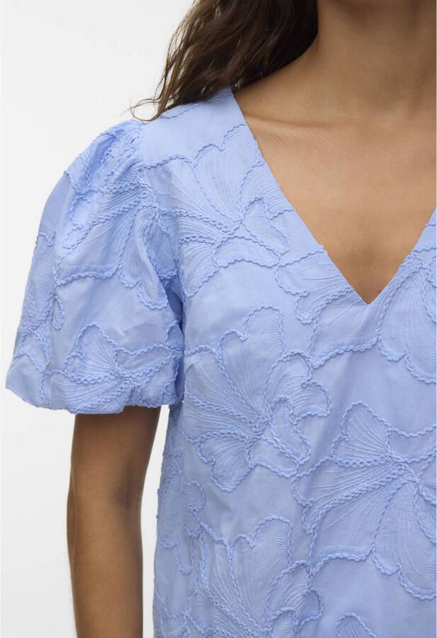VERO MODA top lichtblauw - Foto 2