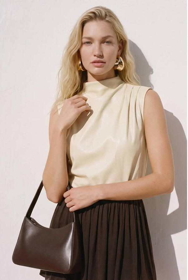 VERO MODA top lichtgeel