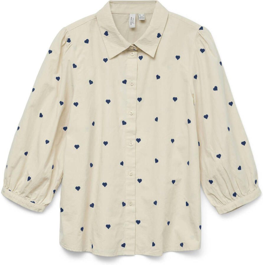 Vero moda Vmfeat 3 4 Shirt Wvn Btq Ga Dames