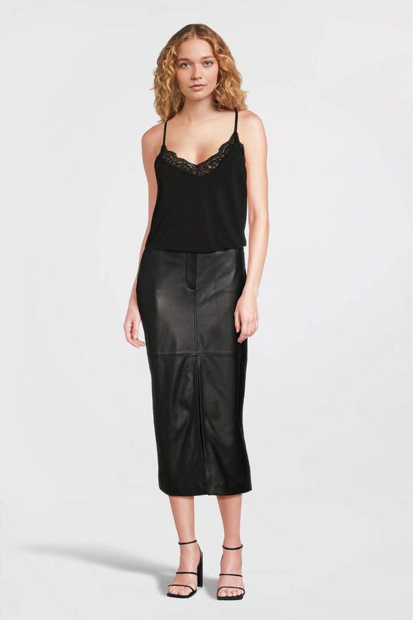 Vero Moda Top met bandjes en kant model 'ANA' - Foto 3
