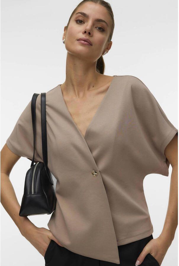 VERO MODA top taupe
