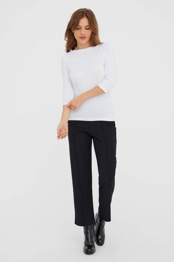 Vero Moda Shirt met 3 4 mouwen VMPANDA MODAL 3 4 TOP JRS NOOS