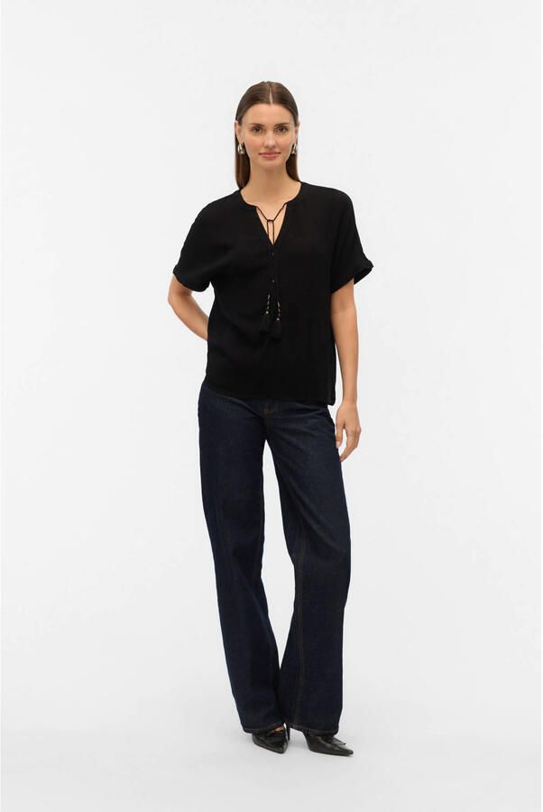 Vero Moda Bente SS Wide Shirt Dames