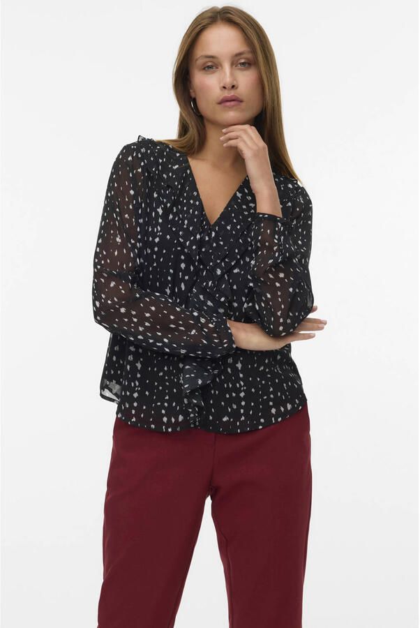 VERO MODA top zwart