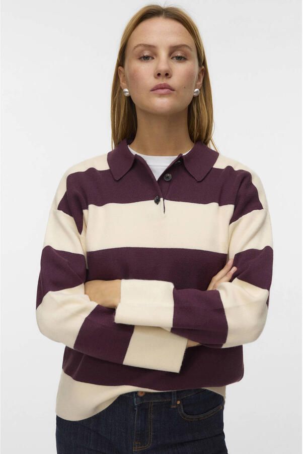 Vero Moda Regular fit gebreide pullover van viscosemix model 'SABA' - Foto 1