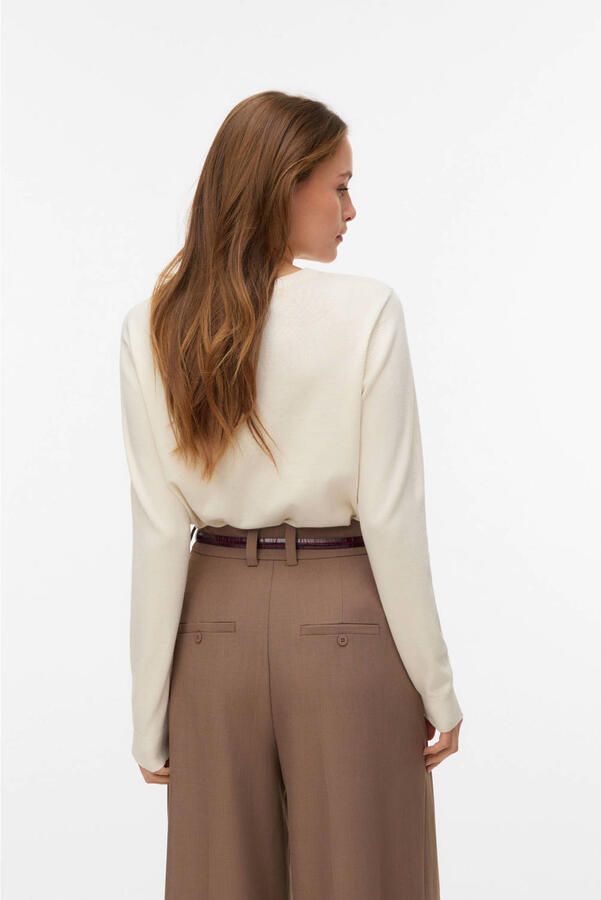 VERO MODA trui ecru gebreid - Foto 3