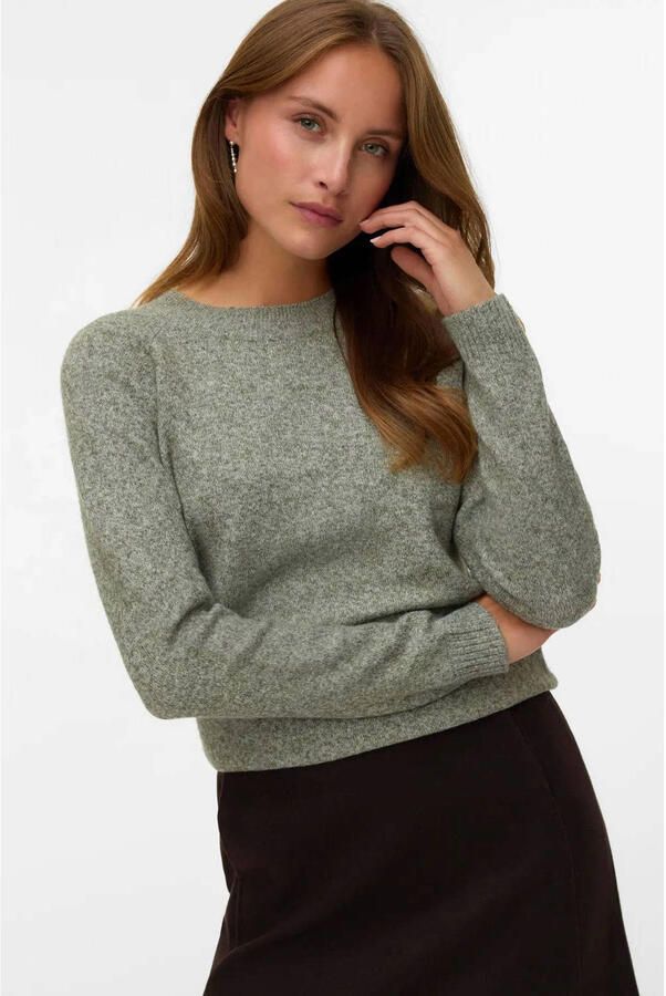 Vero Moda Trui met ronde hals VMDOFFY LS O-NECK BLOUSE GA NOOS