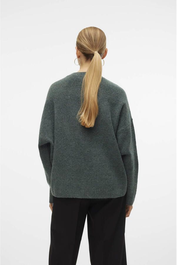 Vero Moda Gebreide trui VMBOOM LS O-NECK PULLOVER GA NOOS - Foto 2