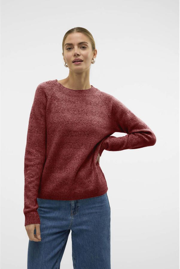 Vero Moda Trui met ronde hals VMDOFFY LS O-NECK BLOUSE GA NOOS