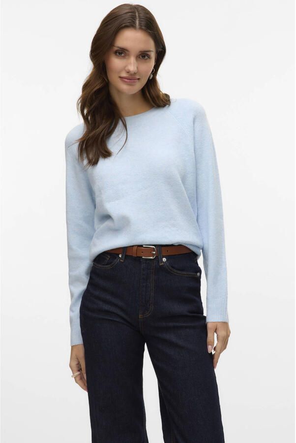 Vero Moda Regular fit gebreide pullover met ronde hals model 'DOFFY'