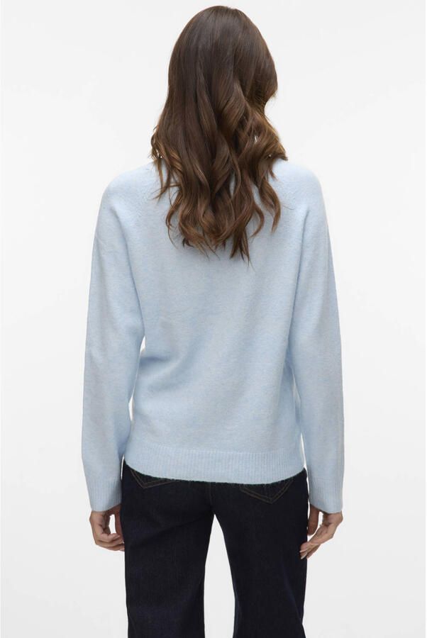 Vero Moda Regular fit gebreide pullover met ronde hals model 'DOFFY' - Foto 2