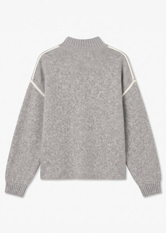 Vero moda Boom Highneck Piping Pullover - Foto 2
