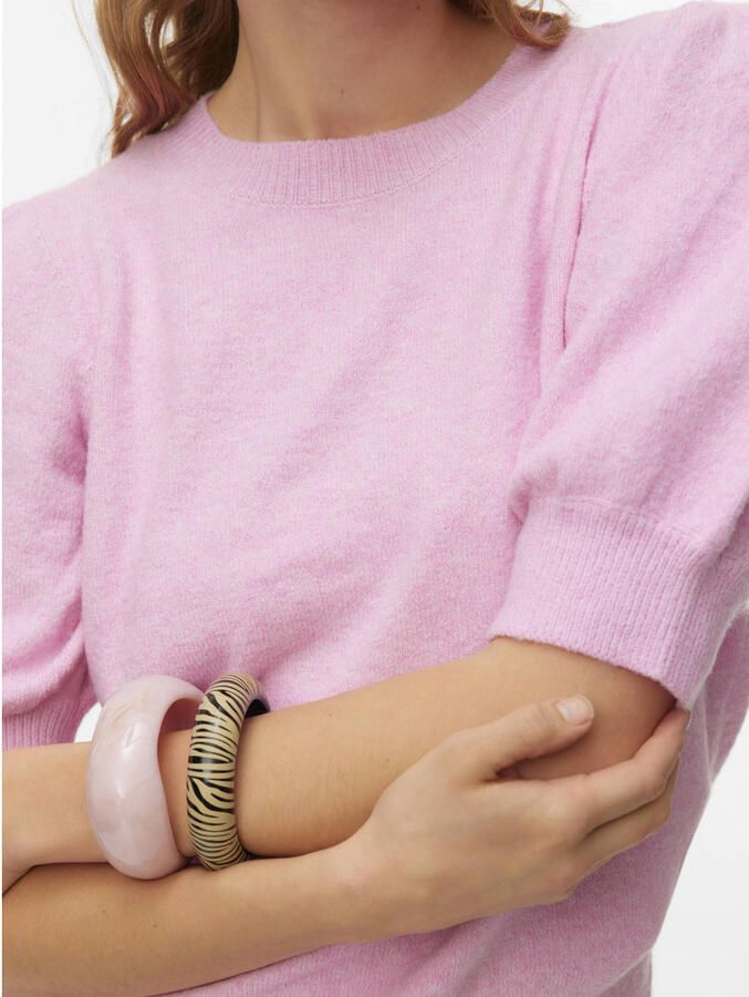Vero Moda Regular fit gebreide pullover met ronde hals model 'DOFFY'