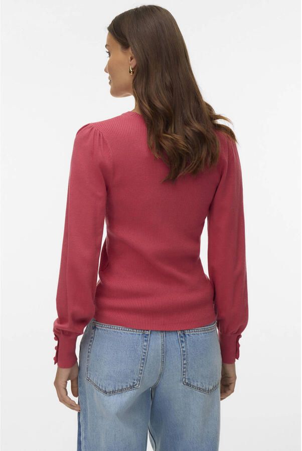 VERO MODA trui roze gebreid - Foto 2