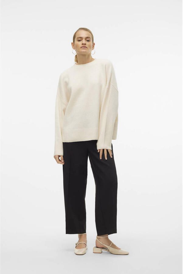 Vero Moda Gebreide trui VMBOOM LS O-NECK PULLOVER GA NOOS