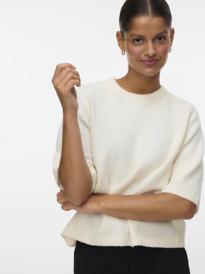 Vero Moda Trui met ronde hals VMBOOM 2 4 O-NK OVERSIZE PULLOVE GA NOOS