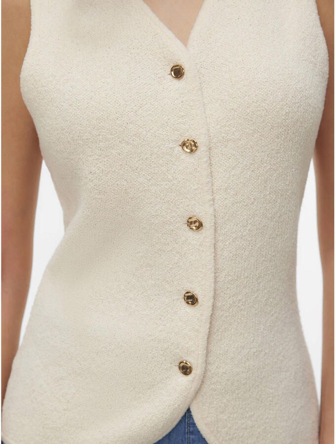Vero Moda slim fit bodywarmer met katoen model 'SILVIA' - Foto 2