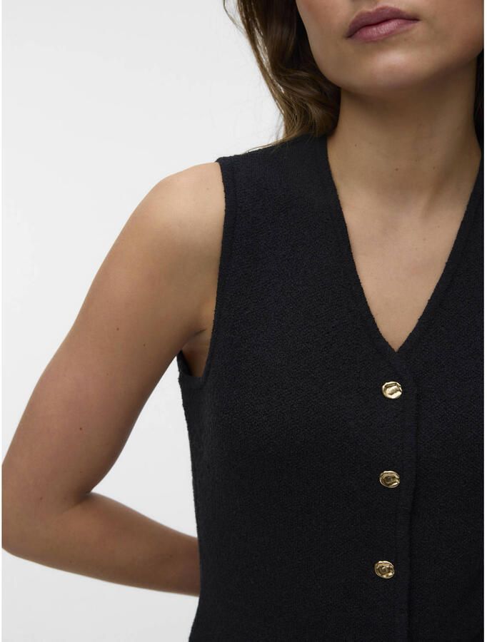 Vero Moda slim fit bodywarmer met katoen model 'SILVIA' - Foto 2