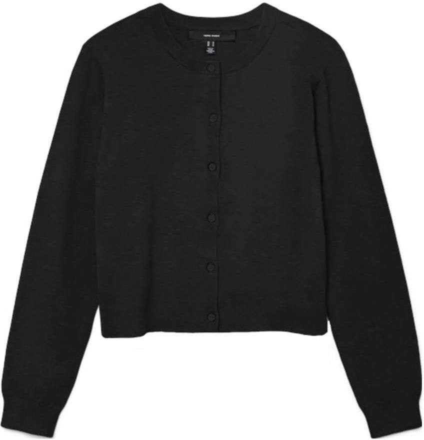 Vero Moda Vest VMVICKY LS O-NECK BUTTON CARDIGAN NOOS