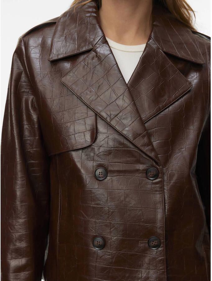 VERO MODA viscose manteljas bruin - Foto 2