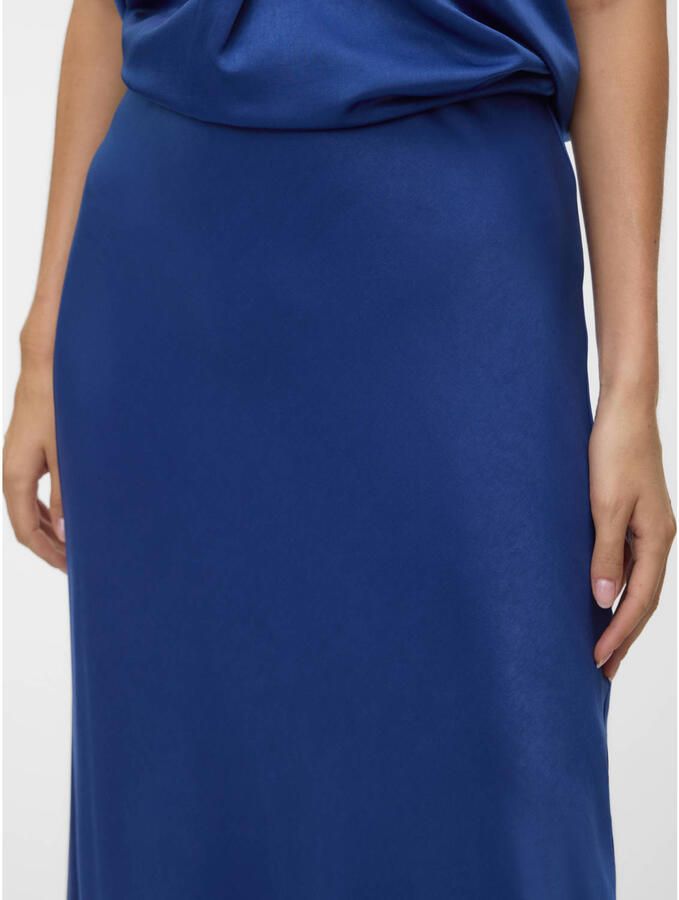 VERO MODA viscose maxi rok blauw - Foto 2