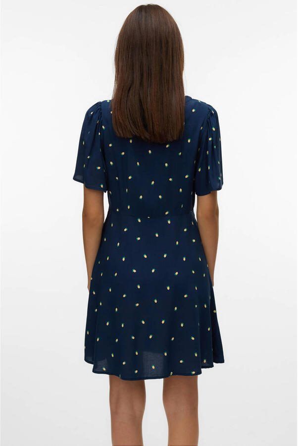 Vero Moda Mini-jurk VMALBA SS SHORT DRESS WVN NOOS - Foto 2