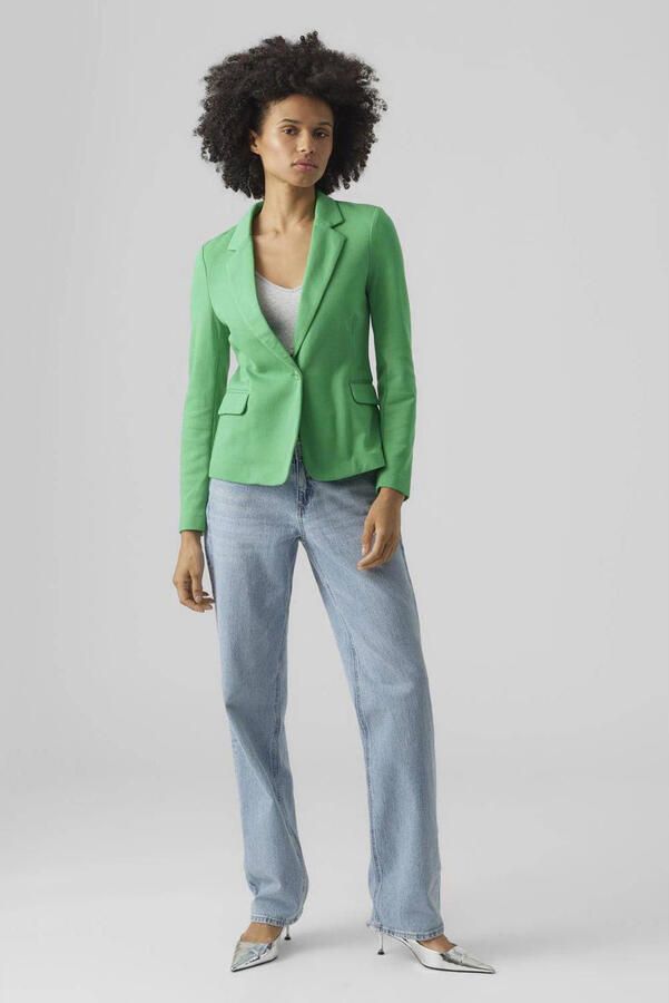 Vero Moda Regular fit kort blazer met katoenanteil Model 'JULIA'