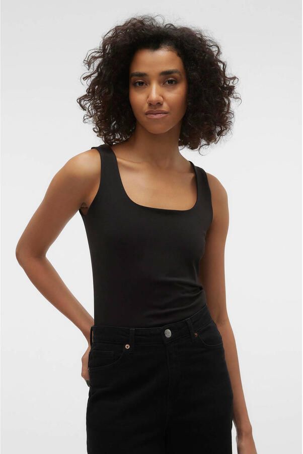 Vero Moda T-shirt VMMILLION SL SQUARE TOP 2-WAY JRS NOOS - Foto 2