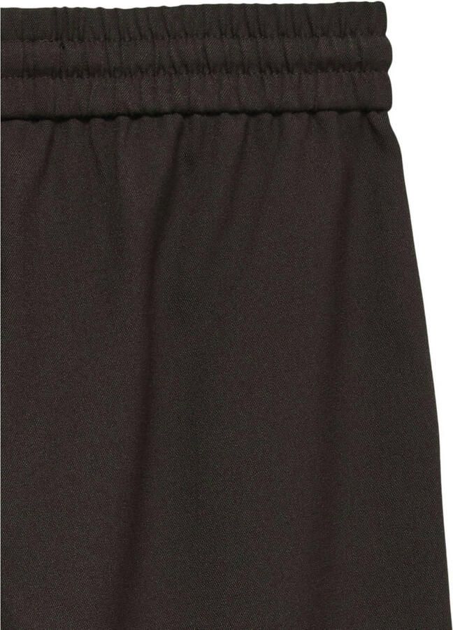 VERO MODA wide leg casual broek bruin